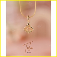 ◬ ♂ ◱ TALA by Kyla Genshin Impact Inspired- Pyro Necklace with Tala Card Packaging