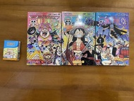 ONE PIECE 漫畫 海賊王 99 100 101 期 三連本 （日版）初版（第一版）