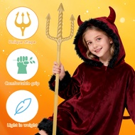 Halloween Ornament Prop Party Fork Toy Devil Costume Trident Demon Cosplay Work Staff Child