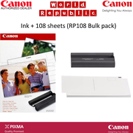 Canon KP-108IN KP108IN KP108 Color Ink And Paper Set - Bulk pack KP36IN / RP54 / RP108 ( ink + paper