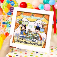 Creative Gift Ideas for Boyfriend Birthday Anniversary Valentines Day Surprise Couples Cartoon Theme