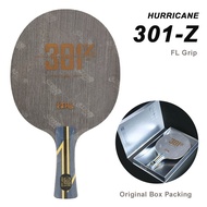 Original DHS Hurricane 301 Z Table Tennis Blade 5 Wood 2 Internal ZC Fiber Ping Pong Blade H-301Z Or
