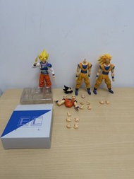 SHFiguarts SHF 龍珠 Dragon Ball - 地球長大的撒亞人 、初代 超級撒亞人 、初代 超級撒亞人3 孫悟空 配亞德拉特星服裝