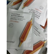 BORONG Blood Orange Moisturizing Facial Masks Borong Wholesale Grapefruit