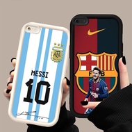 HK-58 Football star Messi Shockproof Casing for Black and White Silicone OPPO Realme Narzo F5 Narzo5