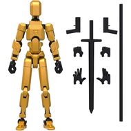 Titan 13 Action Figure,Dummy 13 Action Figure Lucky 13 Action Figure T13 Action Figure 3D Printed Mu