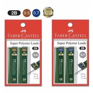 Faber-Castell Super Polymer Leads 2B 0.5/0.7 (2tube/Pkt)️