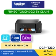 Brother T230 A4 Printer Inkjet Print Scan Copy USB Ink BT100