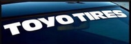 sticker สติ๊กเกอร์ TOYO TIRES แปะตกแต่งรถเท่ๆแบบรถแข่ง