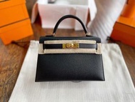 Hermes Mini Kelly 2 黑金