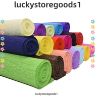 LUCKYSTOREGOODS1 Crepe Paper, Thickened wrinkled paper Production material paper Flower Wrapping Bouquet Paper, DIY Handmade flowers Wrapping Paper