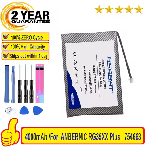 Top Brand 100% New Battery for Anbernic RG 405v 556 406V 353V 552 40XXV 406H 351P 350 353M 40XXH Nan