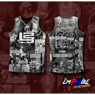 Lebron L23 Comics Jersey| Lebron James Jersey| Full Sublimation FREE CUSTOM