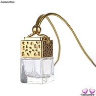LEMONTRE Empty Bottle, 8ML Glass Perfume Bottle, Lightweight Refillable Pendant Style Car Fragrant C