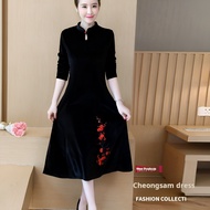 Cheongsam Dress Cheongsam Dress Retro Elegant Dress