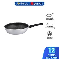 Chảo xào chống dính vân đá cao cấp, đáy từ Elmich 4702OL 30cm, Hàng chính hãng, Dùng được mọi loại b