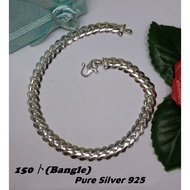 Genuine SILVER 925 Bangle  (Bangle Untuk Dewasa)