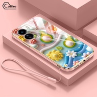 ดีไซน์ใหม่คอลไฟเคสสำหรับ Vivo Y16 Y03 Y18 Y18E Y56 5G Y02S Y17S 5G Y28 5G Y36 5G Y36 4G ปลอกผลไม้น่า