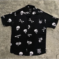 KEMEJA Fennel&co Skull Shirt