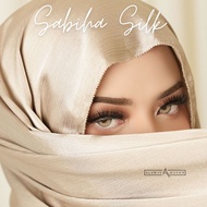 Alawiyahijab - Sabiha Silk Cradenza Eyelash Edge Sewing