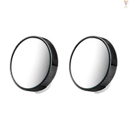 Blind Spot Mirrors 2pcs Frameless Convex Rear View Mirrors 360 Degree Adjustable Wide Angle for Car SUV Truck   MOTO101