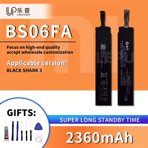 Original BLACK SHARK 3 Battery 2360mAh Replacement Battery BS06FA for BLACK SHARK 3 High Quality Bat