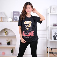 WFS88 T-Shirt LatestWanita Oversized Alone T-Shirt/ Casual Women's Shirt/ /