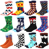 Large Size Fashion Creative Cartoon Cotton Socks Harajuku funny Men socks