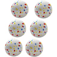 MEKAPLE Dog Balls 2.5 Inch, Indestructible Dogs Tennis Balls 6 Pack for Aggressive Chewers, Durable 