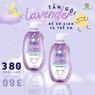 Tắm gội em bé DNEE Organic Sweet Dream hoa Lavender 380ml Dnee Thái Lan cho bé sơ sinh và trẻ em
