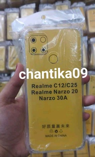Silikon Anti Crack Realme C12 C25/ Case Pelindung Hp Anti Crack REALME C12 C25 NARZO 20 NARZO 30A