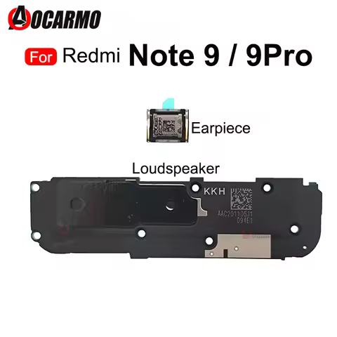 For Redmi Note 9 Pro 9Pro Top Earpiece Ear Speaker Bottom Loudspeaker Buzzer Ringer Flex Cable Repla