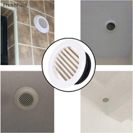Exterior Wall Air Vent Grille Plastic Round Air Exhaust Vent Grille Ducting