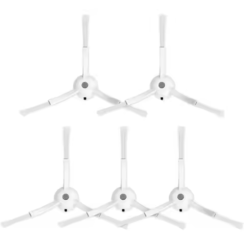 Hot-Replacement Side Brushes(5 Pack) For Roborock Q7max,Q Revo,Q8 S8,S7 S6,S5 E Series Vacuum Cleane