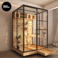 aviary mini/kandang burung hias/aviari besi/aviary outdoor