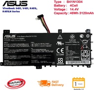 (ส่งฟรี ประกัน 1ปี)Asus แบตเตอรี่ Battery Notebook Asus B41N1304 K451 K451L V451 V451LN V451LA S451L