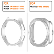 Protective Case For Samsung Galaxy Watch Ultra 47mm Watch 6 classic 43mm 47mm watch 5 pro 45mm Silic