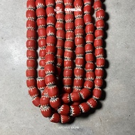 Glass Beads, Genuine Saffron Beads, Glass Beads, Ethnic Beads