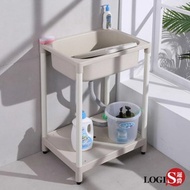 [特價]LOGIS簡單ABS塑鋼洗衣槽 62*48CM(洗手槽 ) A1011
