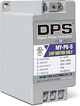 DPS 5HP MY-PS-5 Used for 3HP(2.2kW) 9A Motor, Single to 3 Phase Converter, 1 DPS Must Be Used for 1 