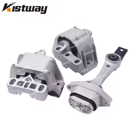 3PCS Good Quality Engine Gearbox Mount Kit For VW Beetle Golf GTI Jetta AT 1.8 2.0 98-06 1J0199851N 