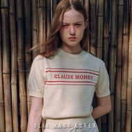 DEPOUND monet jacquard knit white