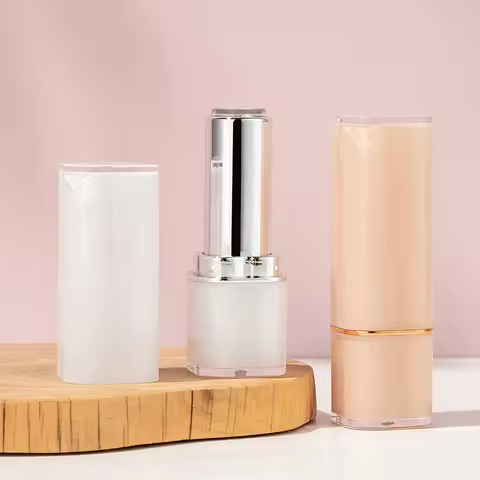 10/30/50pcs 3.5G Lipstick Tube Empty Four Leaf Clover Snap Color Packaging Packaging Cosmetics Subpa