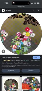 Takashi Murakami  “Korin Water and Flowers”