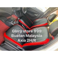 PVC Seat Cover Axia 2H/R @ 4 H/R penuh set depan dan belakang