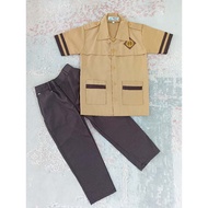 Boy's short and long alert scout uniform for elementary school students in grades 1-6 non-set