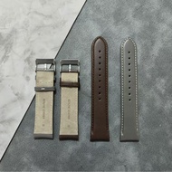 Suitable for BOSS BOSS Watch Strap, Double-Sided First Layer Genuine Leather Strap, 22mm Unisex Genu