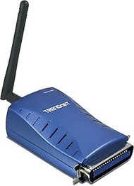 TRENDnet Wireless 1-Port Parallel Print Server TEW-P1PG (Blue)