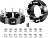 Richeer 8x6.5 to 8x180 Wheel Adapters for 1999-2010 Silverado Sierra 2500 3500 Yukon XL Savana, 2 in