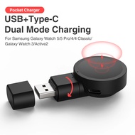 SIKAI Magnetic Wireless Watch Charger USB Type C Fast Charger for Samsung Galaxy Classic8/5/5 Pro Sa